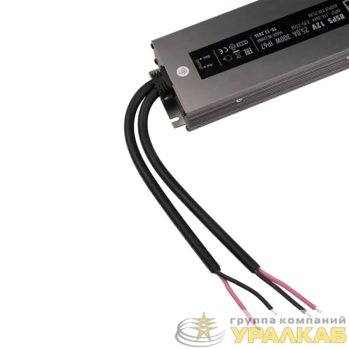 Блок питания для светодиод. ленты BSPS 12В 25.00А=300Вт IP67 JazzWay 