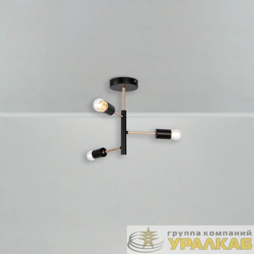 Светильник Matis 60Вт E27х3 IP20 потолочн. Freya FR4010CL-03GB детальная картинка