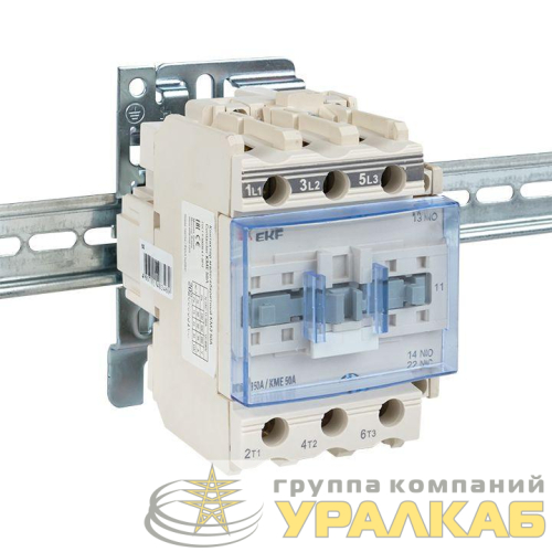 Контактор КМЭ 50А кат. 220В AC 1НО+1НЗ EKF ctr-s-50-220 детальная картинка