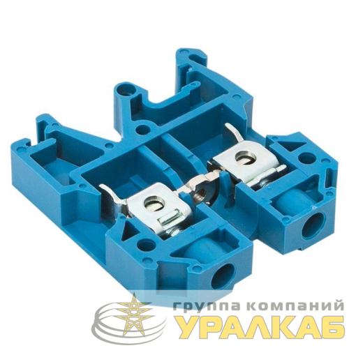Колодка клеммная JXB-6/35 (50а) син. EKF plc-jxb-6/35b детальная картинка