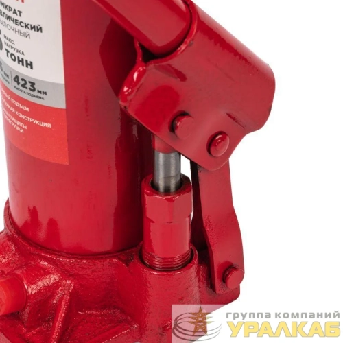 Домкрат гидравлический бутылочный 5т в пластиковом кейсе Rexant 80-0611 детальная картинка