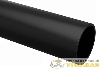 Труба гладкая ПВХ жесткая d16мм черн. (дл.3м) Plast EKF trg-16b-3m