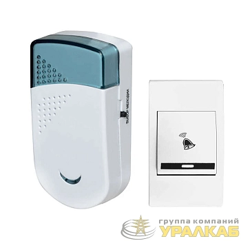 Звонок беспроводной Колибри 32 мел. 100м 2АААх1.5В Тритон 