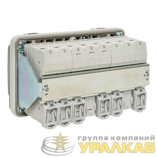 Окно герметичное 8 модулей IP67 PROxima EKF ak-g-8 детальная картинка
