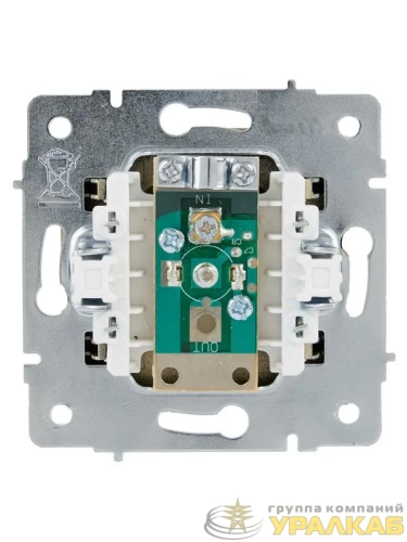 Розетка ТВ оконечная VESNA зол. LEZARD 