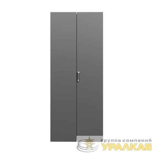 Дверь двойная сплошная IT-CQE 2000х800 RAL9005 DKC 