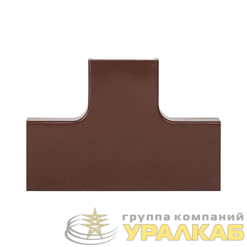 Угол T-образный 20х10 под темн. дерево Plast PROxima (уп.4шт) EKF tchd-20-10x4 детальная картинка