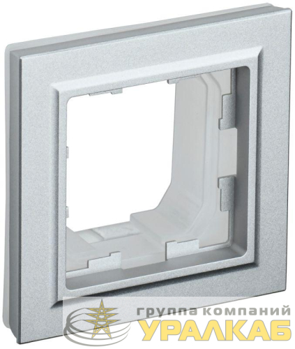 Рамка 1-м IP44 BRITE РУ-1-БрА-44 алюм. IEK BR-M12-44-K47 детальная картинка