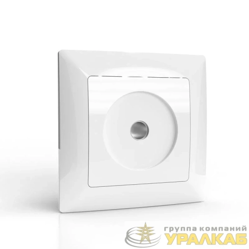 Розетка TV СП AVA в сборе бел. TOKOV LIGHT 