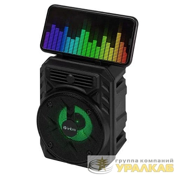 Колонка портативная BRW290 bluetooth беспроводная акустическая черн. Intro Б0057182