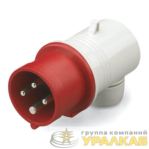 Вилка кабельная угловая 32А 3P+E 400В IP44 DKC DIS2213236 детальная картинка