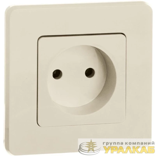 Розетка 1-м СП Inspiria 16А IP20 250В 2P механизм сл. кость IEK 673711 детальная картинка