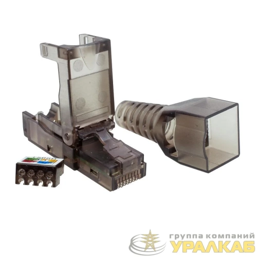Коннектор RJ45 (8P8C) UTP кат.6A без инструментальный SUPRLAN 