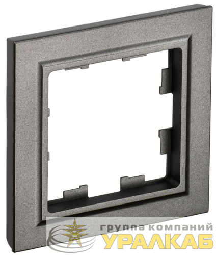 Рамка 1-м BRITE РУ-1-БрТБ бронза IEK BR-M12-K45 детальная картинка