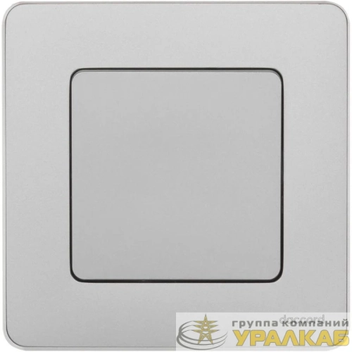 Переключатель 1-кл. Inspiria 10А IP20 250В 10AX механизм алюм. IEK 673652 детальная картинка