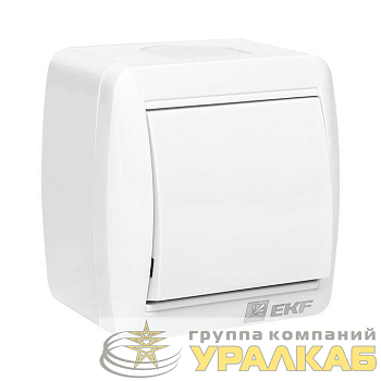Выключатель ОП Владивосток 10А IP54 бел. PROxima EKF EQR16-021-30-54