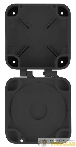 Коробка распределительная133х120х60 двухкомпонентн. для видеокамер HF IP68 черн. Ruvinil 