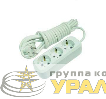 Удлинитель 3х5м с заземл. 16А IP20 Makel MGP134