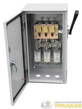 Ящик силовой ЯВЗ-31-IP54 УХЛ2 100А с ППН-33 100А держатель медь Электротехник 