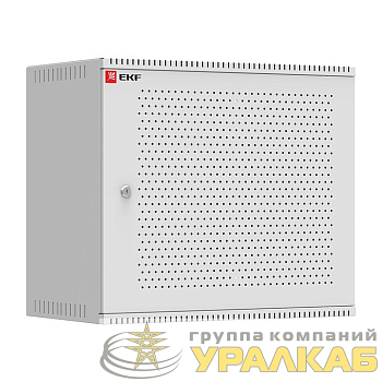Шкаф телекоммуникационный Astra A 18U 600х350 настенный разборный дверь перфорированная PROxima EKF ITB18P350D