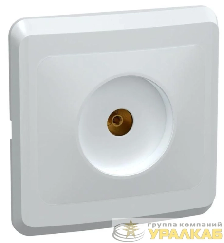 Розетка телевизионная TV 1-м СП Вега РТВ10-ВБ бел. IEK EAV10-K01-DM детальная картинка Розетка телевизионная TV 1-м СП Вега РТВ10-ВБ бел. IEK EAV10-K01-DM детальная картинка