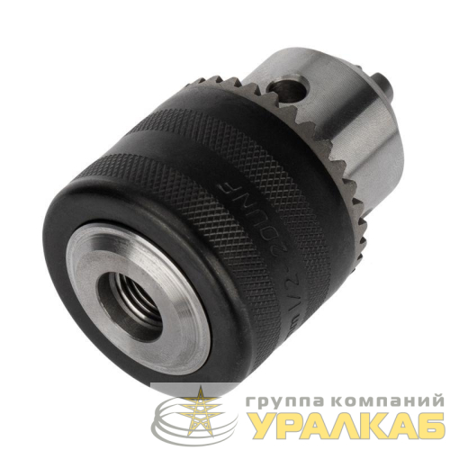 Патрон сверлильный с ключом для сверл 1.5-13.0мм 1/2-20UNF Kranz KR-92-0500 детальная картинка