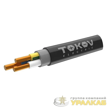 Кабель TOKOV ELECTRIC ВВГнг(А)-LS 3х4 ОК (N PE) 0.66кВ (м) ТХМ00407703