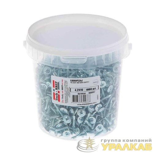 Саморез ШСММ сверло 4.2х19 (уп.1000шт) Zitar 