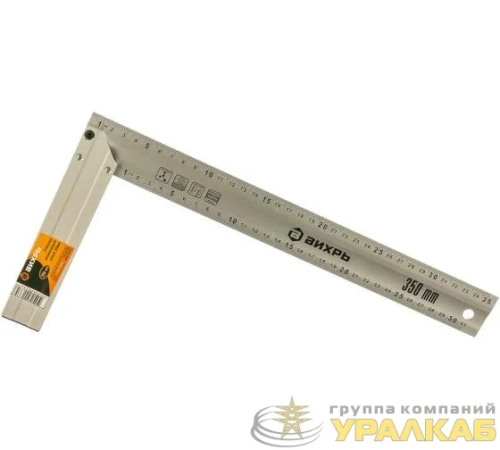 Угольник литой алюм. 350мм Вихрь 