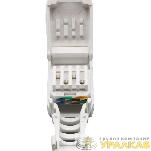 Коннектор RJ45 (8P8C) U/UTP кат.5E без инструментальный SUPRLAN 