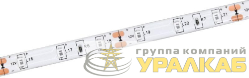Лента светодиодная LED LSR-2835G60-4.8-IP65-12В (уп.5м) IEK LSR1-5-060-65-3-05 детальная картинка