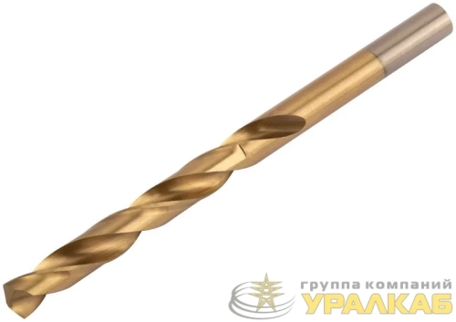 Сверло по металлу HSS 8мм титан. покрытие (блист.) FIT 