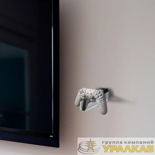 Кронштейн для зарядной станции DualSense PS5 настенный черн. Rexant 38-0626 детальная картинка