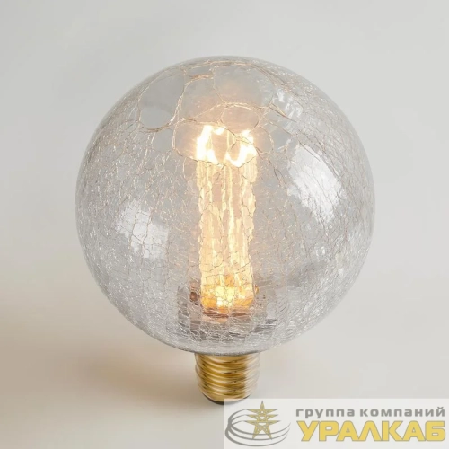 Лампа светодиодная Loft Led G125FC1978 4Вт 1800К E27 Voltega 8568 детальная картинка
