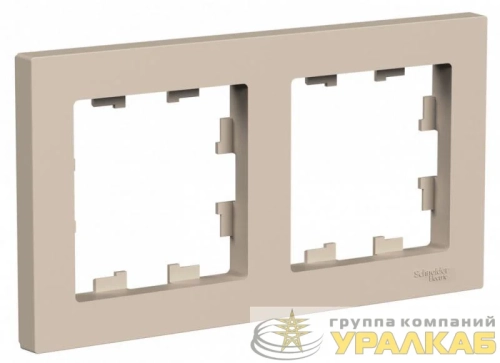 Рамка 2-пост. AtlasDesign универс. песочн. SE ATN001202 детальная картинка