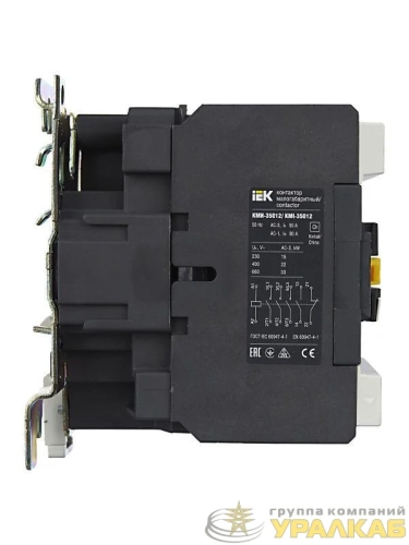 Контактор КМИ-35012 50А 230В/АС3 1НО 1НЗ IEK KKM31-050-230-11 детальная картинка