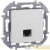 Розетка компьютерная Inspiria RJ45 кат.5E UTP бел. IEK Розетка компьютерная Inspiria RJ45 кат.5E UTP бел. IEK