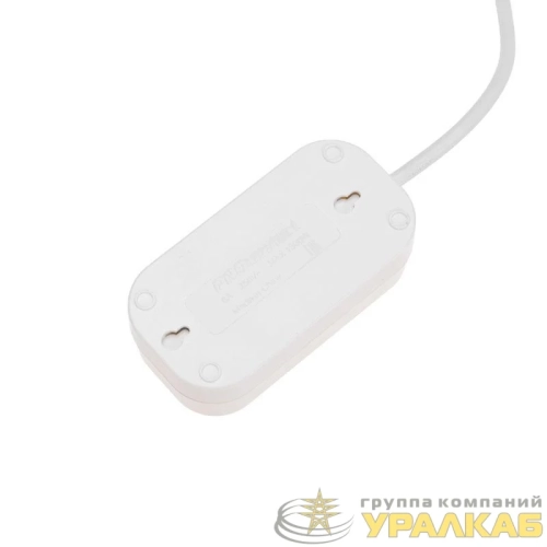 Удлинитель 2 гнезда 3м 3х0.75кв.мм с/з бел. PROCONNECT 13-4203 детальная картинка