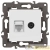 Розетка компьютерная + телевизионная Elegance 14-3110-01М RJ45+TV матов. бел. Эра Розетка компьютерная + телевизионная Elegance 14-3110-01М RJ45+TV матов. бел. Эра