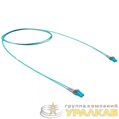 Шнур оптический коммутационный Duplex LC/UPC-LC/UPC 50/125 (OM3) 1м DKC RNPC53DLL1