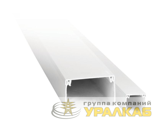 Кабель-канал 20х10 L2000 пластик EKF kk-20-10-basic детальная картинка
