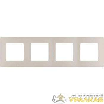 Рамка 4-м Etika сл. кость IEK 