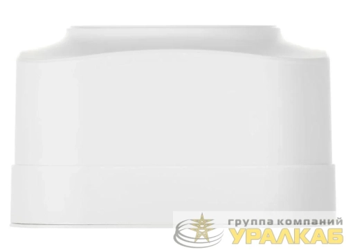 Розетка телевизионная TV 1-м ОП GLORY РТВ20-ХБм бел. матов. IEK 