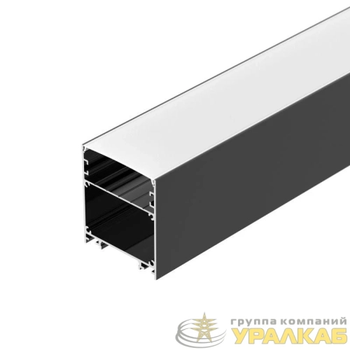 Профиль LINE-6070-3000 ANOD BLACK L3000 алюм. Arlight 