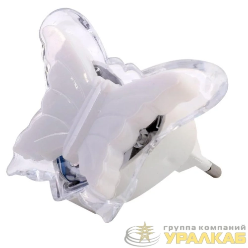 Светильник светодиодный ночник LED "Бабочка" RGB 220В Camelion NL-259 