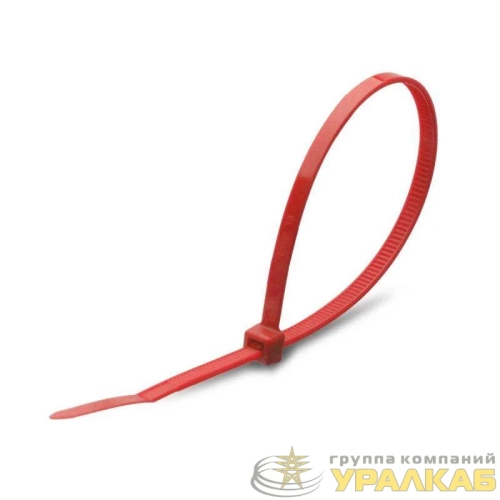 Хомут нейлоновый КСС 5х400 красн. (уп.100шт) Fortisflex 