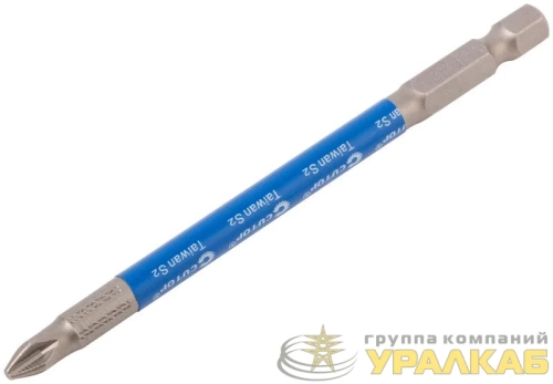 Набор стальных бит Profi PH2 100мм (уп.2шт) Cutop 