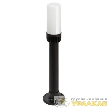 Светильник садово-парковый НТУ 01-60-011 Поллар IP54 E27 max60Вт h640мм напольный черн. ЭРА 