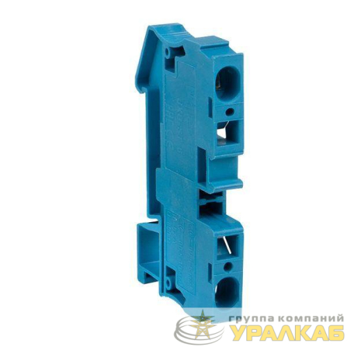 Колодка клеммная ST-6 57А пружинная син. EKF plc-jxb-st-6-blue детальная картинка