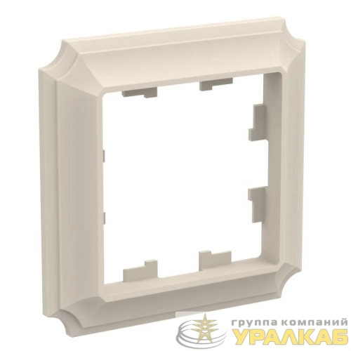Рамка 1-пост. AtlasDesign Antique беж. SE ATN100201 детальная картинка